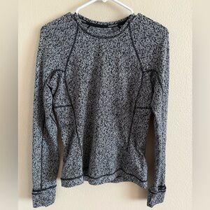 Lululemon Athletica Black‎ and White Swiftly Tech size 6